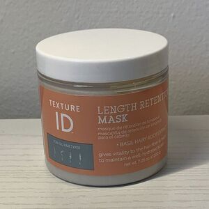 Texture ID Length Retention Mask Hair Masque 7oz NEW Basil Hairy Root Hydrate